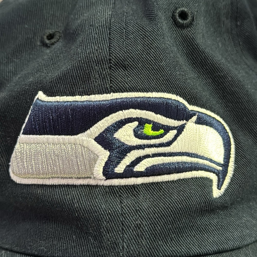 Forty Seven We Are 12 NFL Seattle Seahawks Navy Blue Adjustable Baseball Cap - Picture 6 of 12